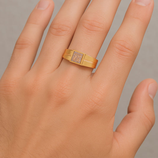 Classic Square Cluster Ring