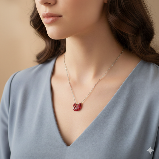 Ruby Swan Chain