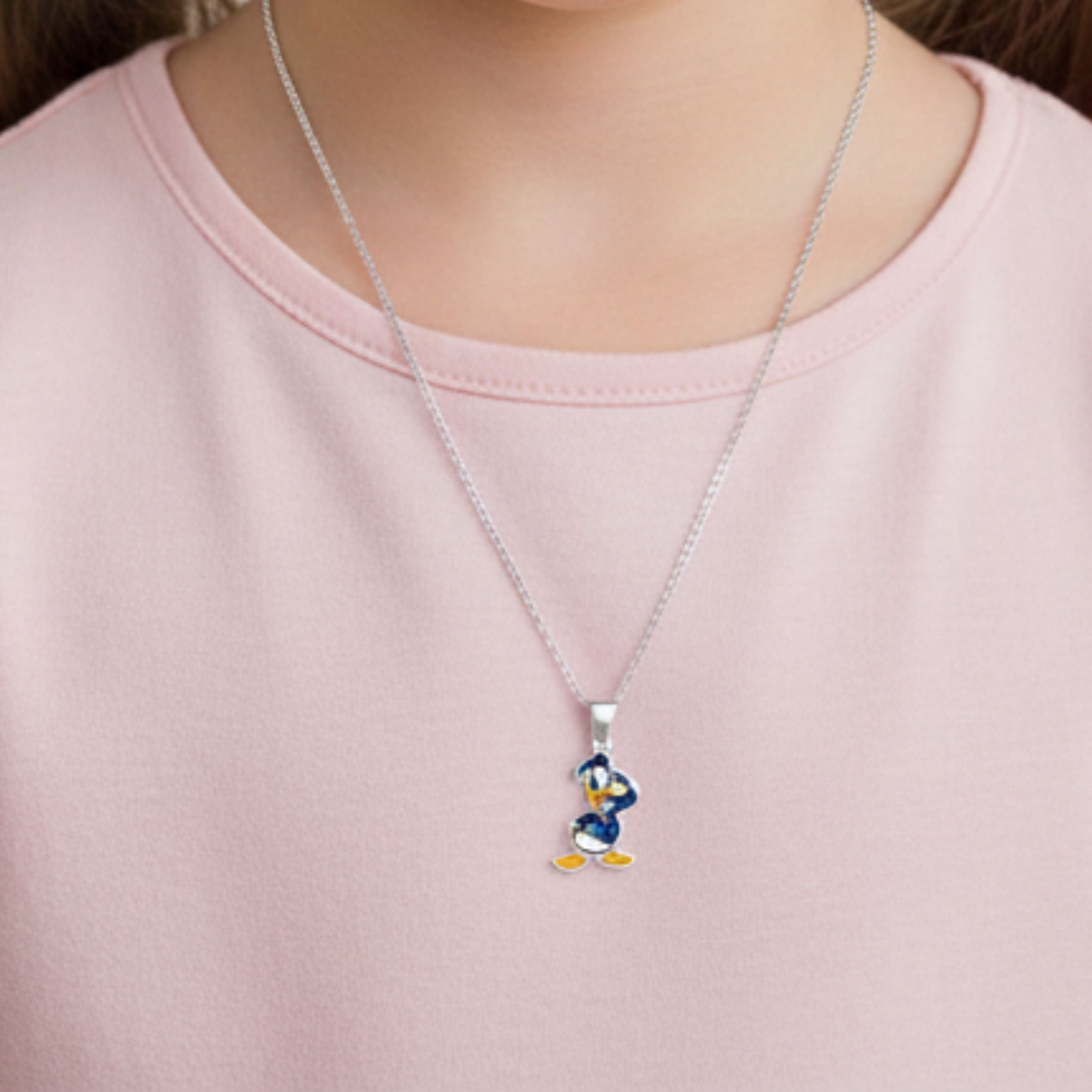 Quack Charm Pendant With Chain