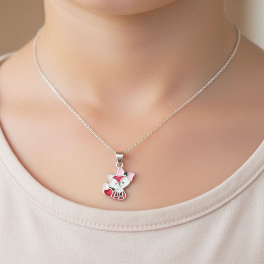Kitty Kisses Pendant With Chain