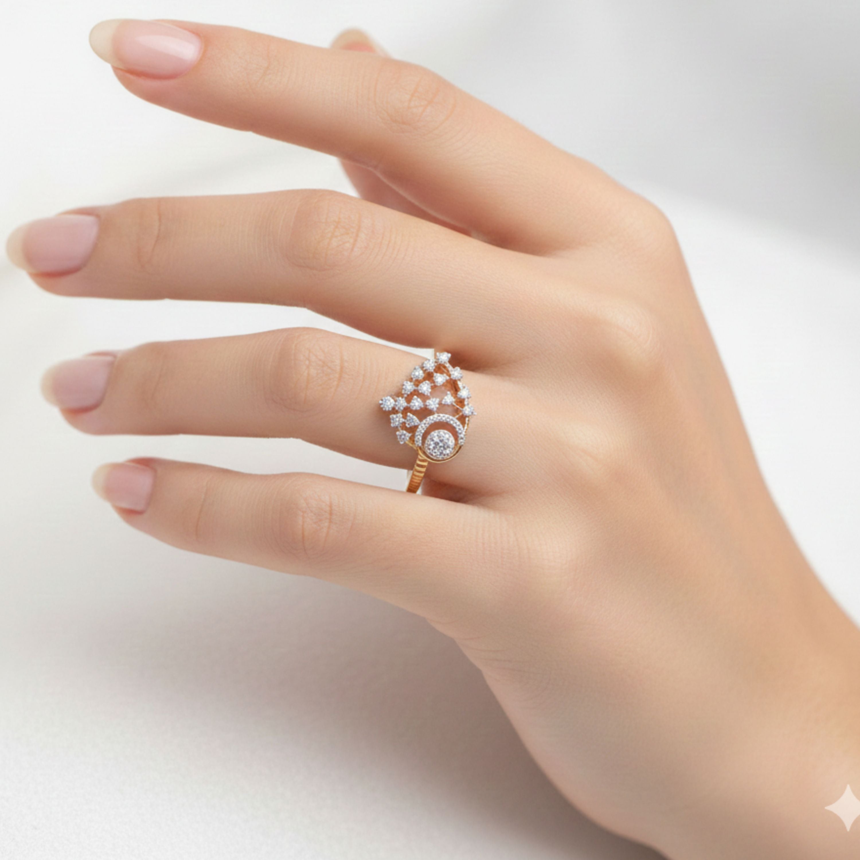 Royal Teardrop Ring