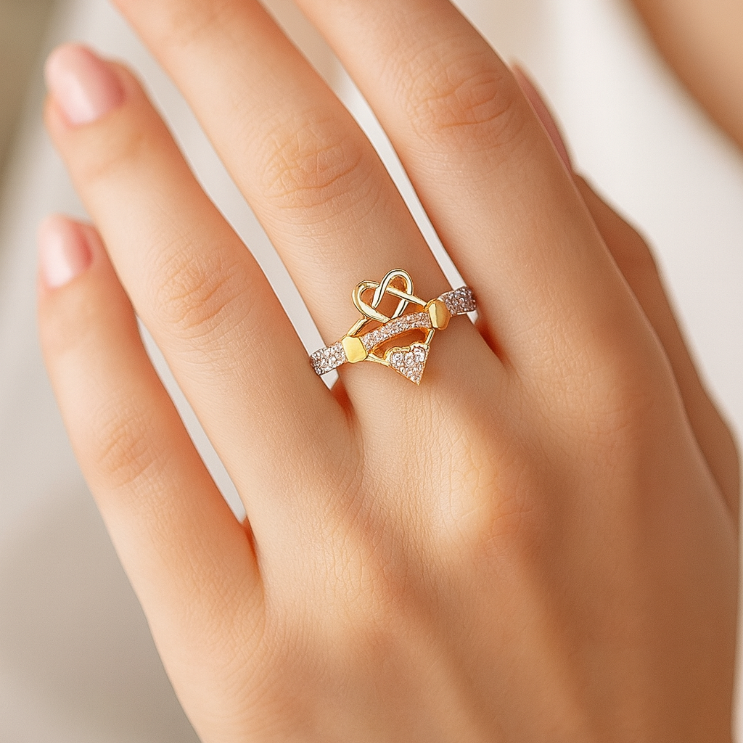 Eternal Love Knot Ring