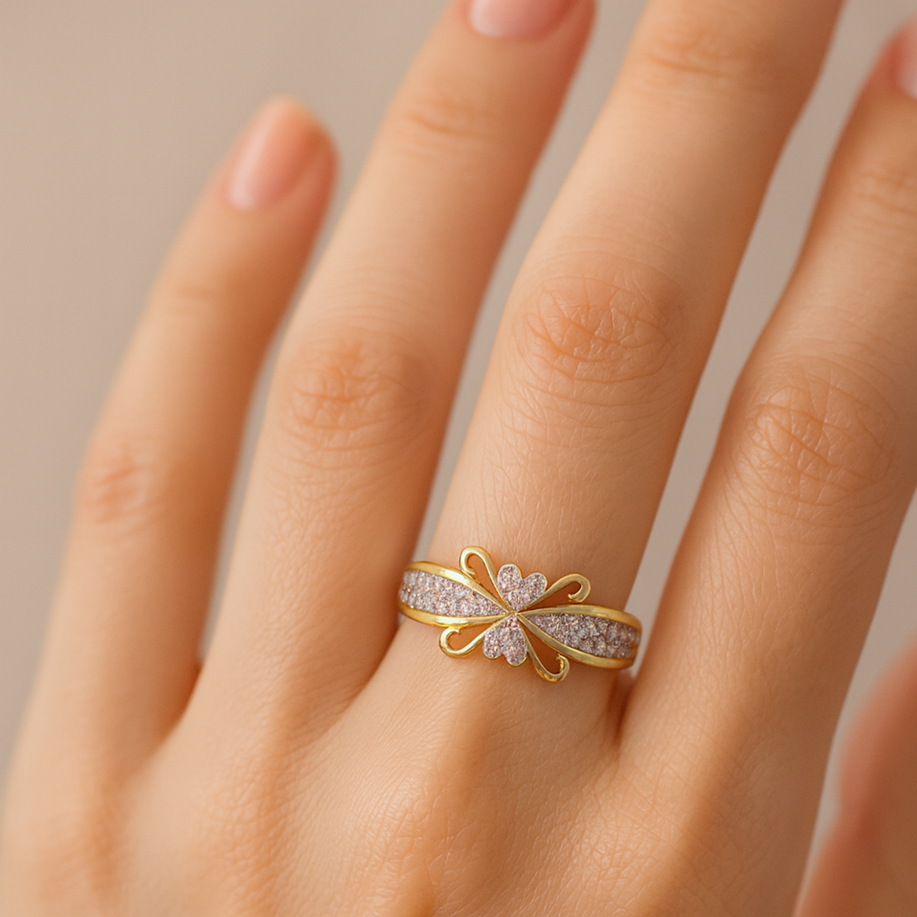 Butterfly Glow Ring