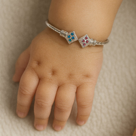 Twin Stone Baby Kada