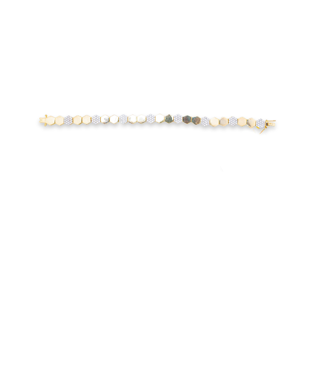 Diamond Hive Bracelet