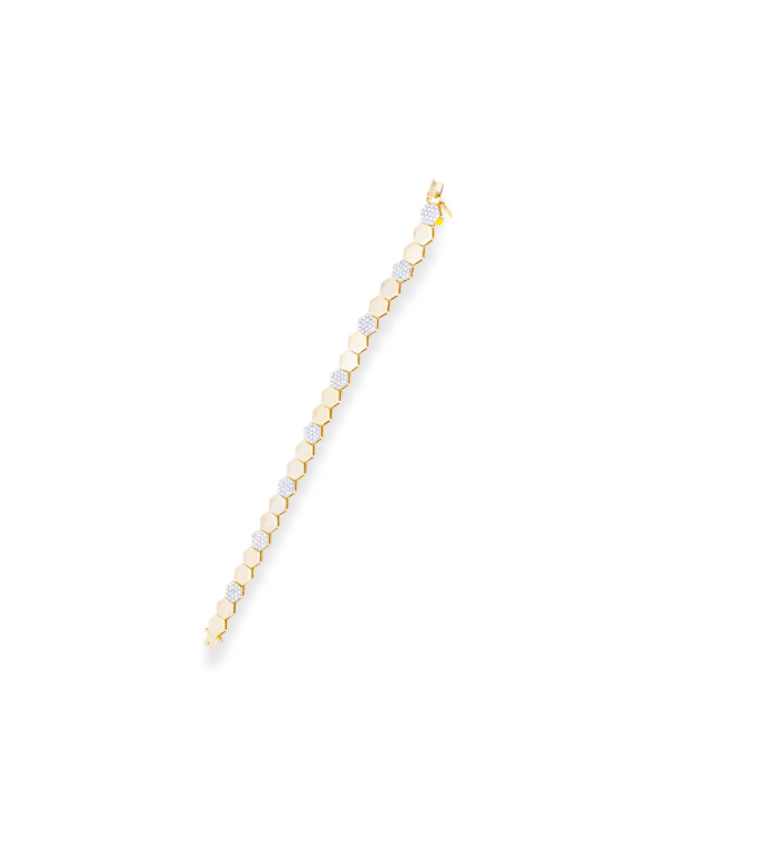 Diamond Hive Bracelet