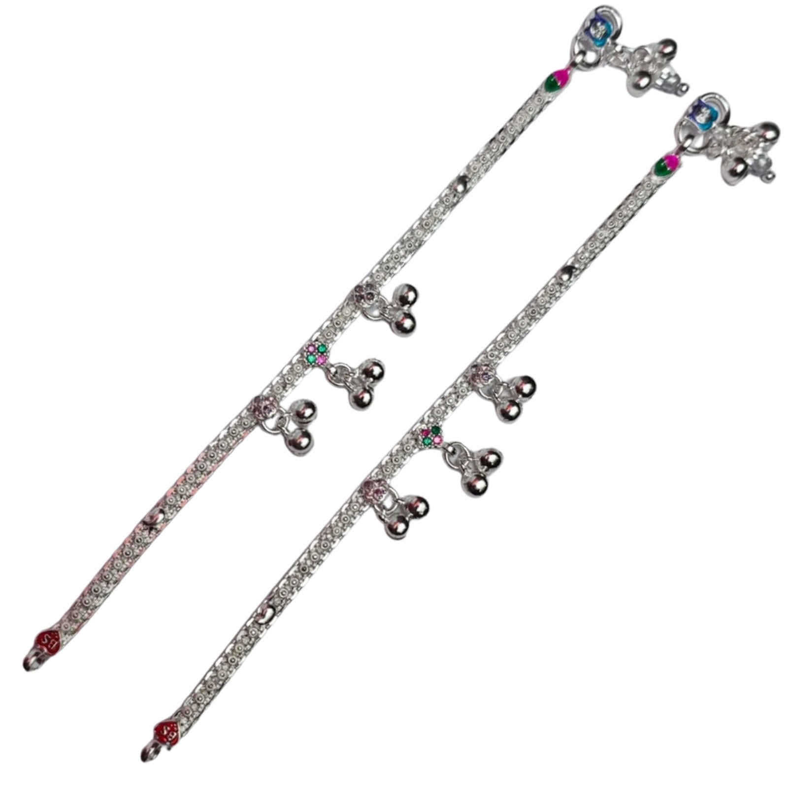 Twinkle Bells Silver Payal