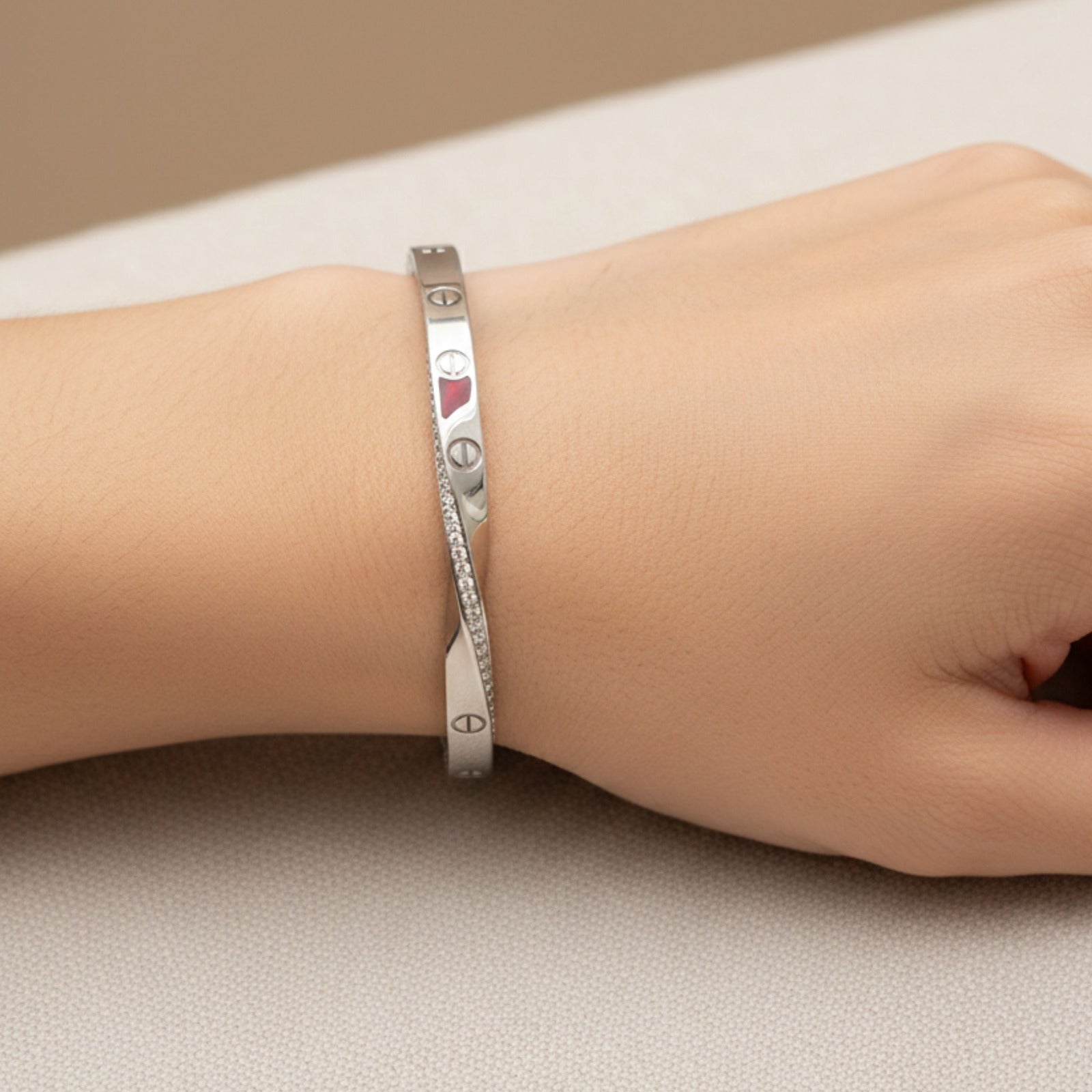 Twisted Love Accent Bracelet