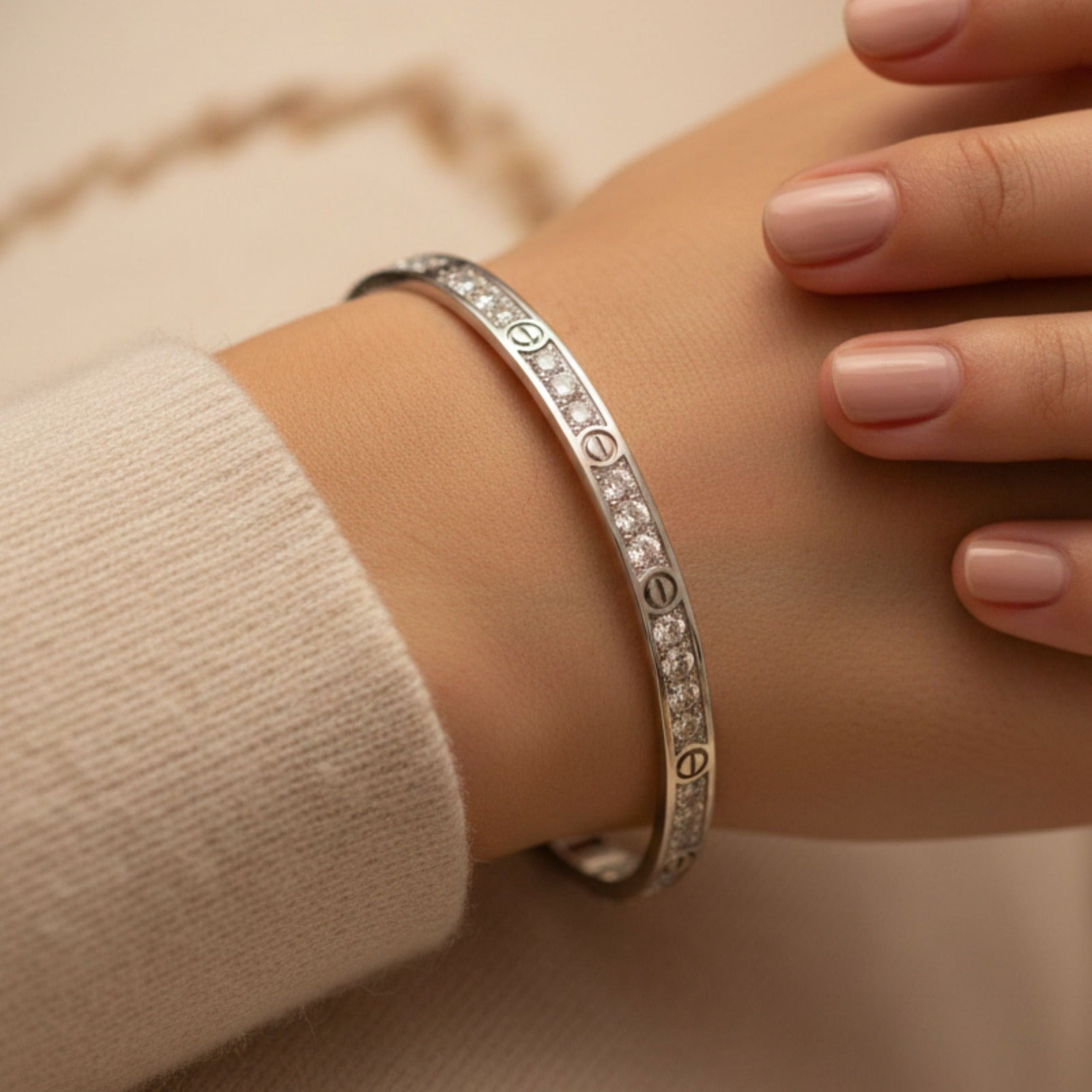 Sparkline Bolt Charm Bracelet