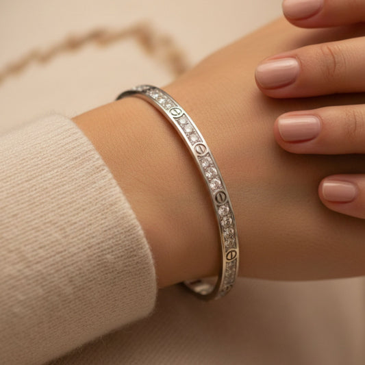 Sparkline Bolt Charm Bracelet
