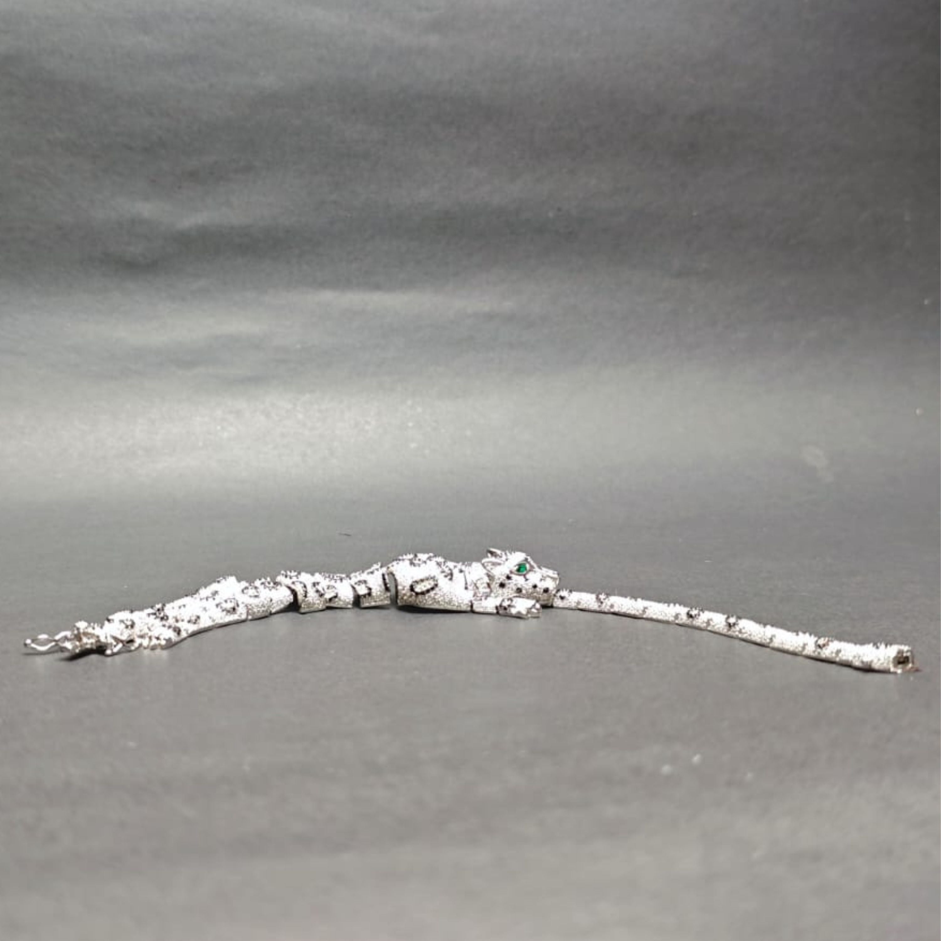 Emerald Panther Power Bracelet