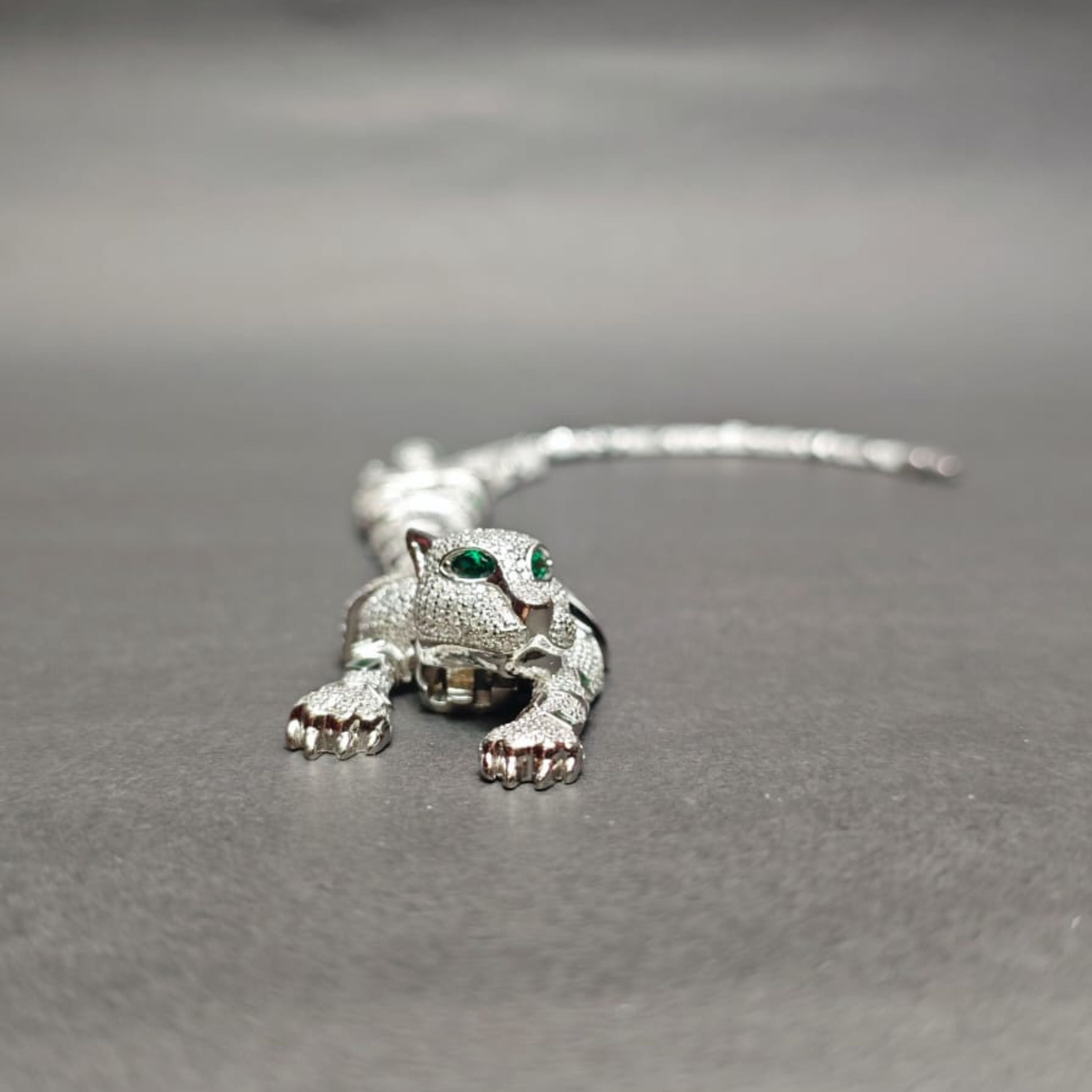 Serpent Royale Sterling Silver Bracelet