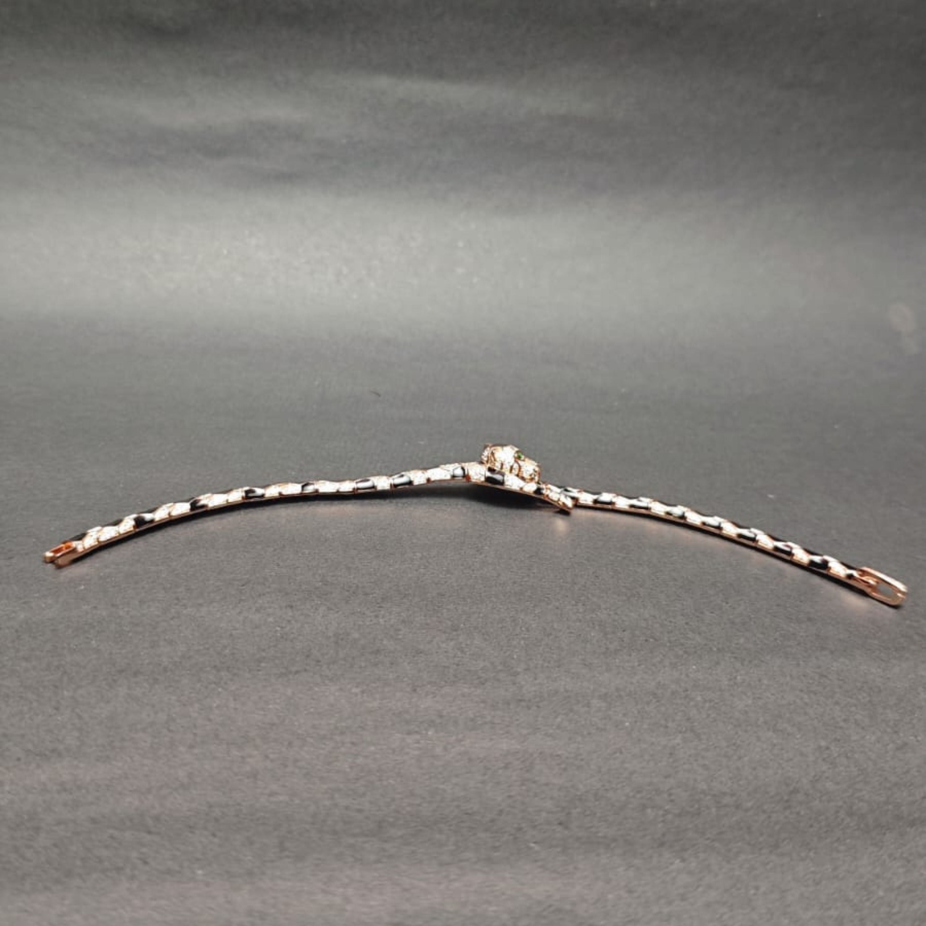 Rose Glow Infinity Bracelet