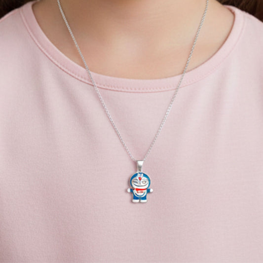 Doraemon charm Pendant With Chain