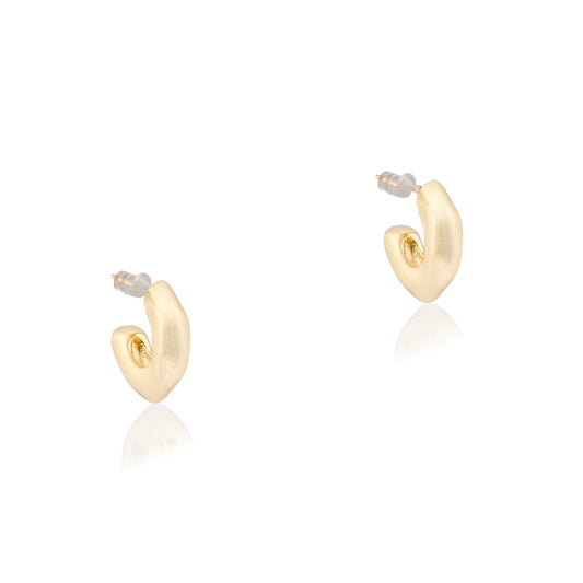 Mini Golden Mirage Hoops