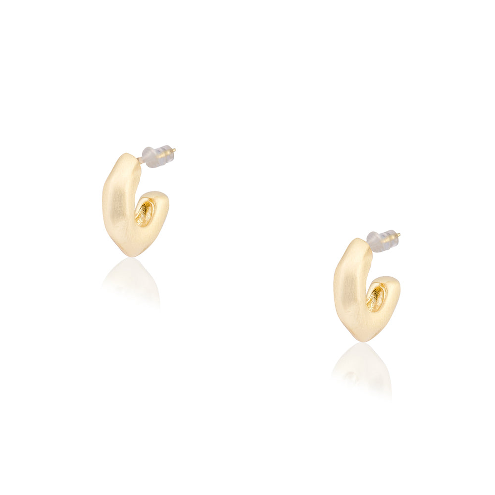 Mini Golden Mirage Hoops