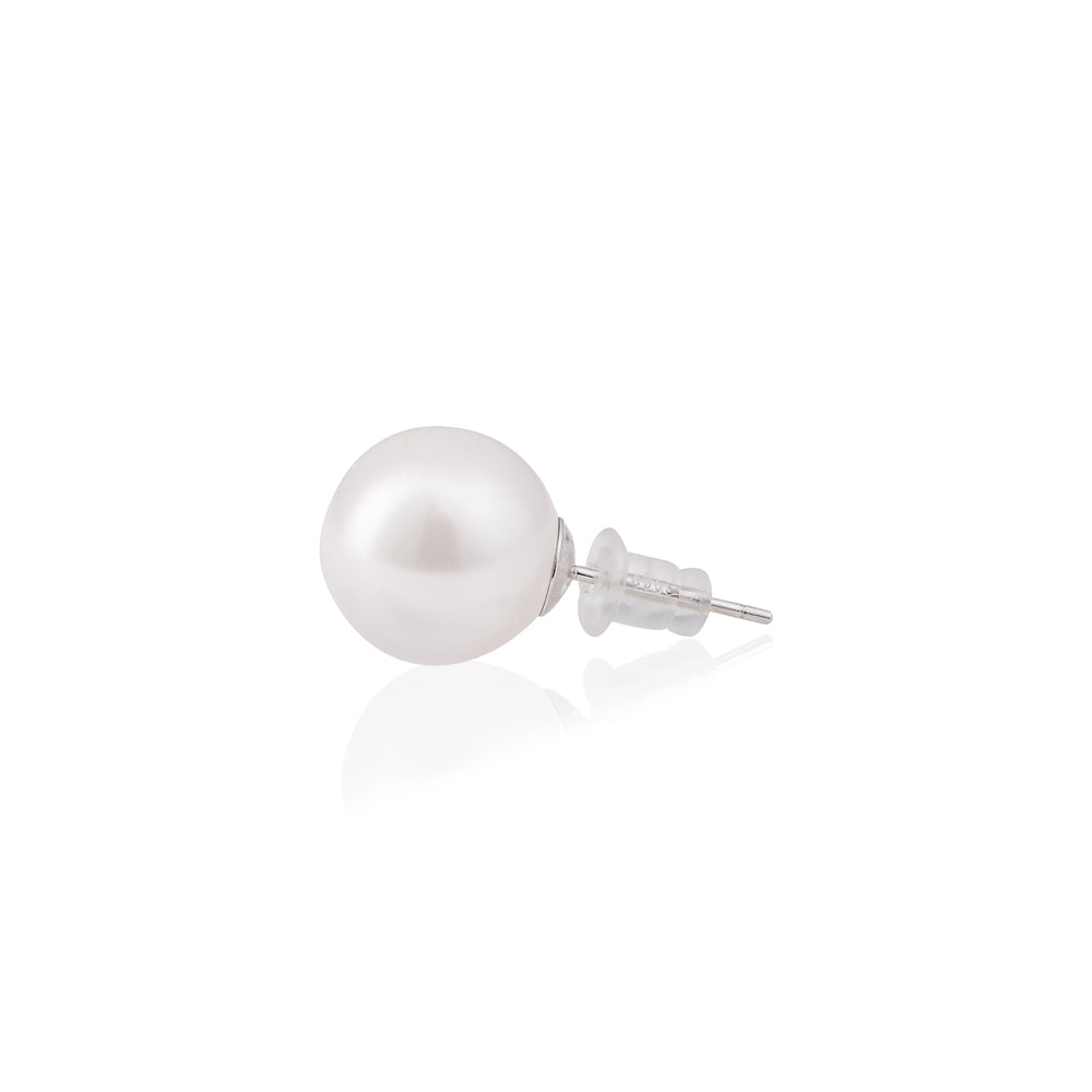 White Pearl Studs
