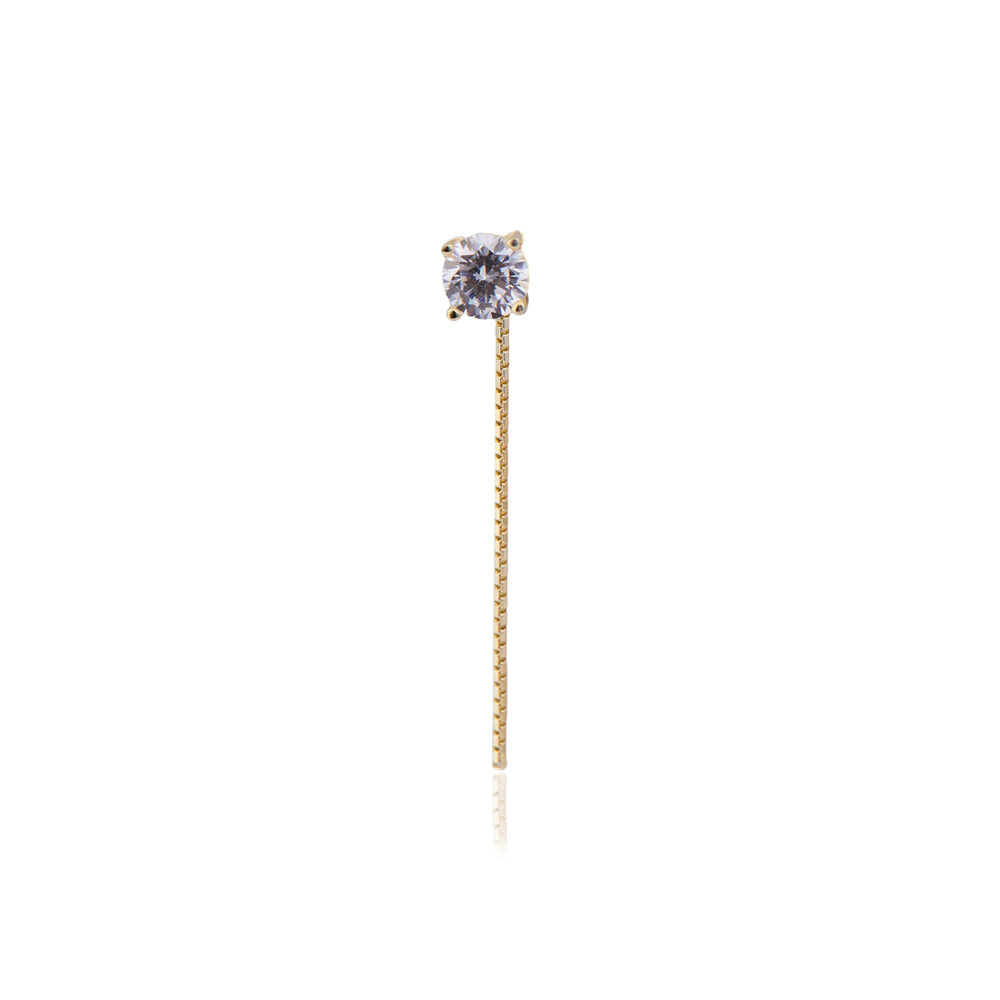 Lunar Cascadeb Stud with Chain