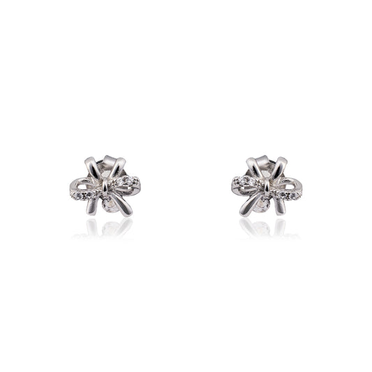 Crystal Knot Stud