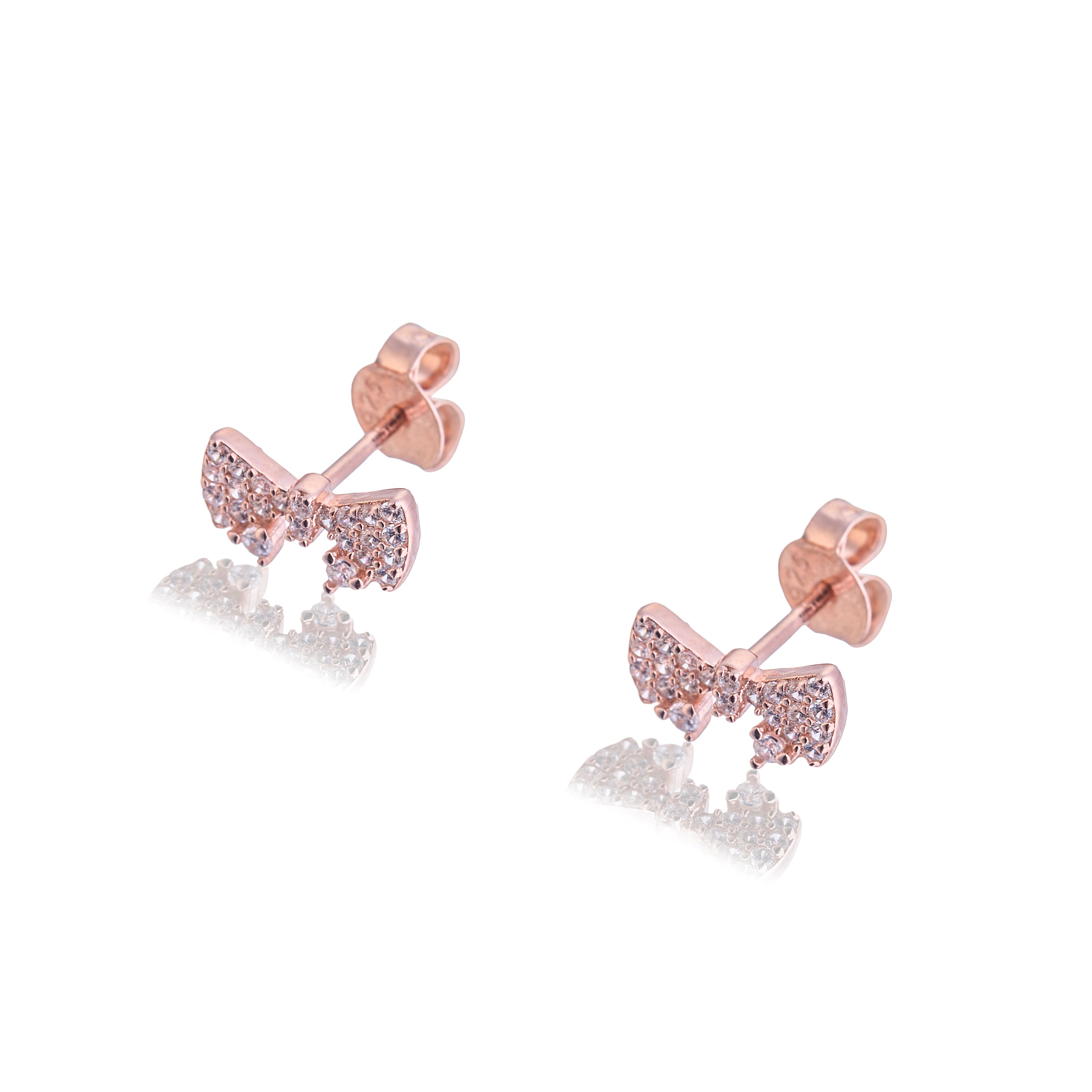 Bow & Sparkle Stud
