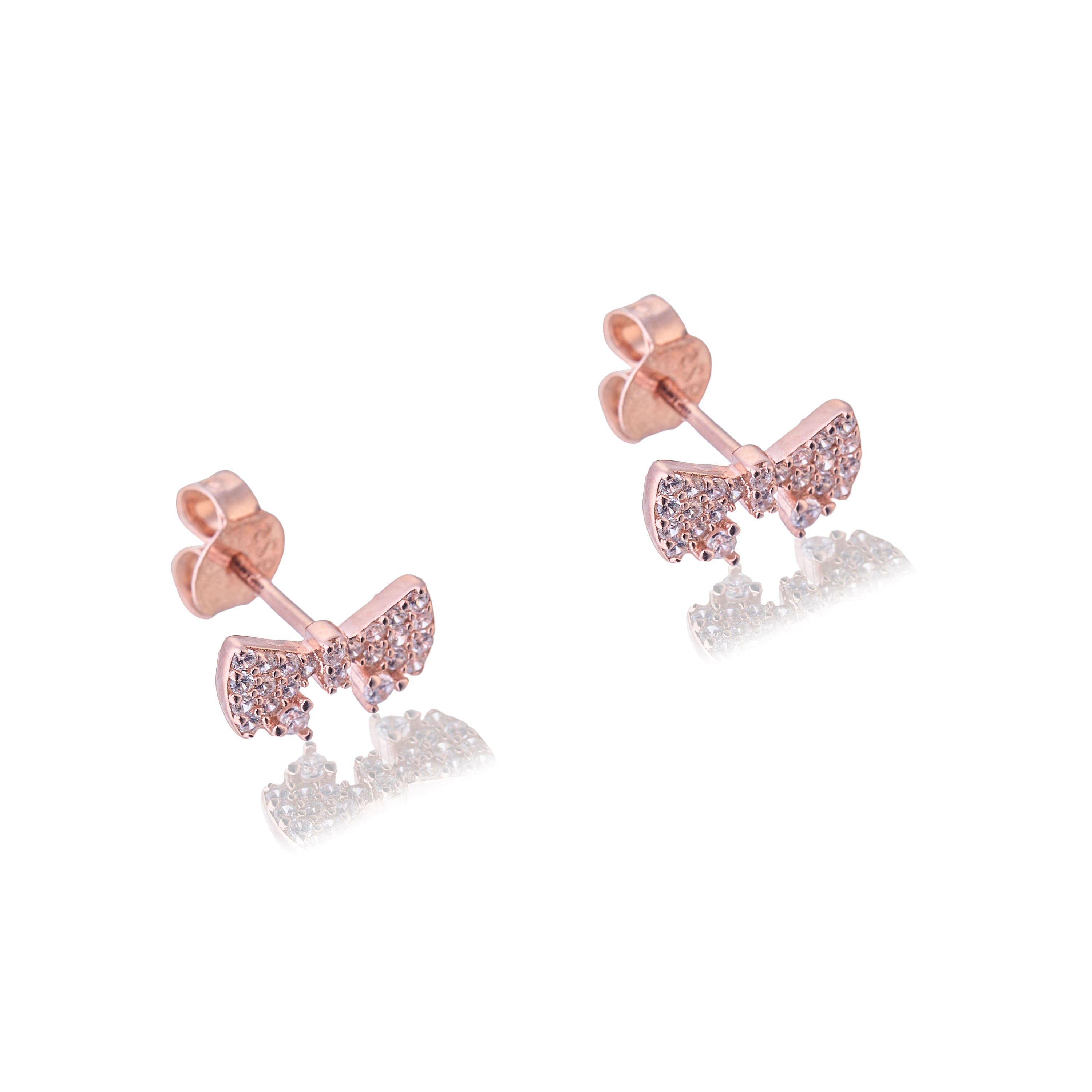 Bow & Sparkle Stud