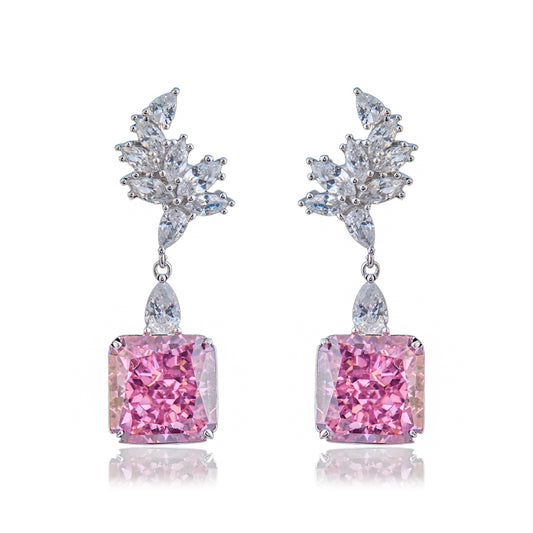 Rosy Radiance Earring