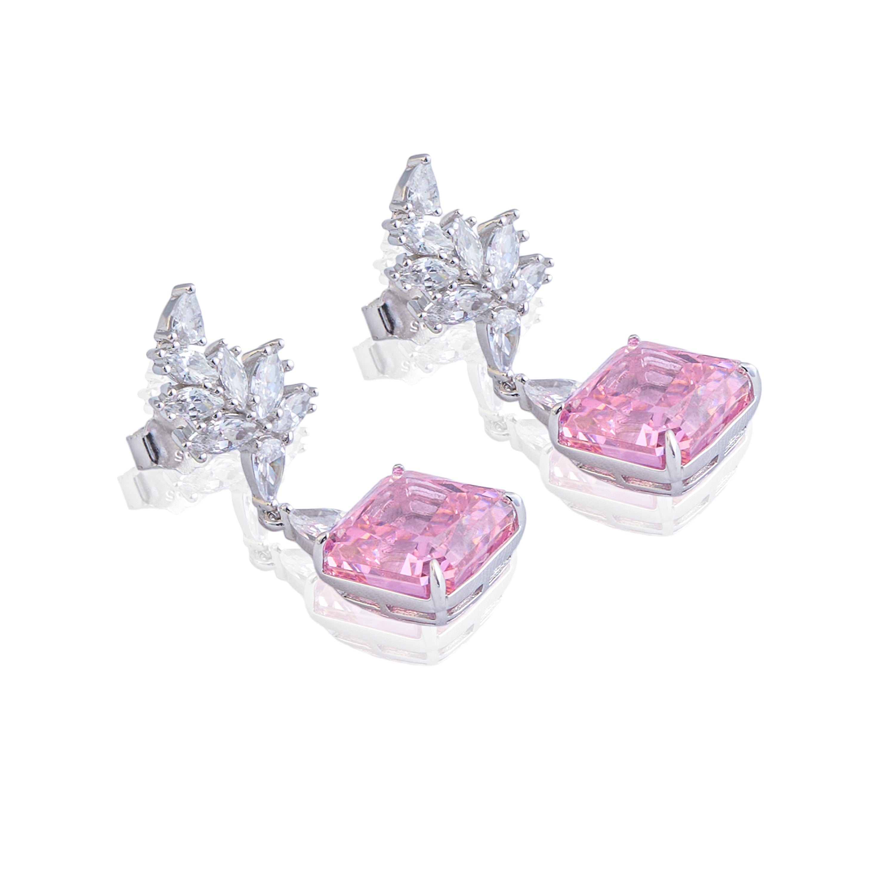 Rosy Radiance Earring