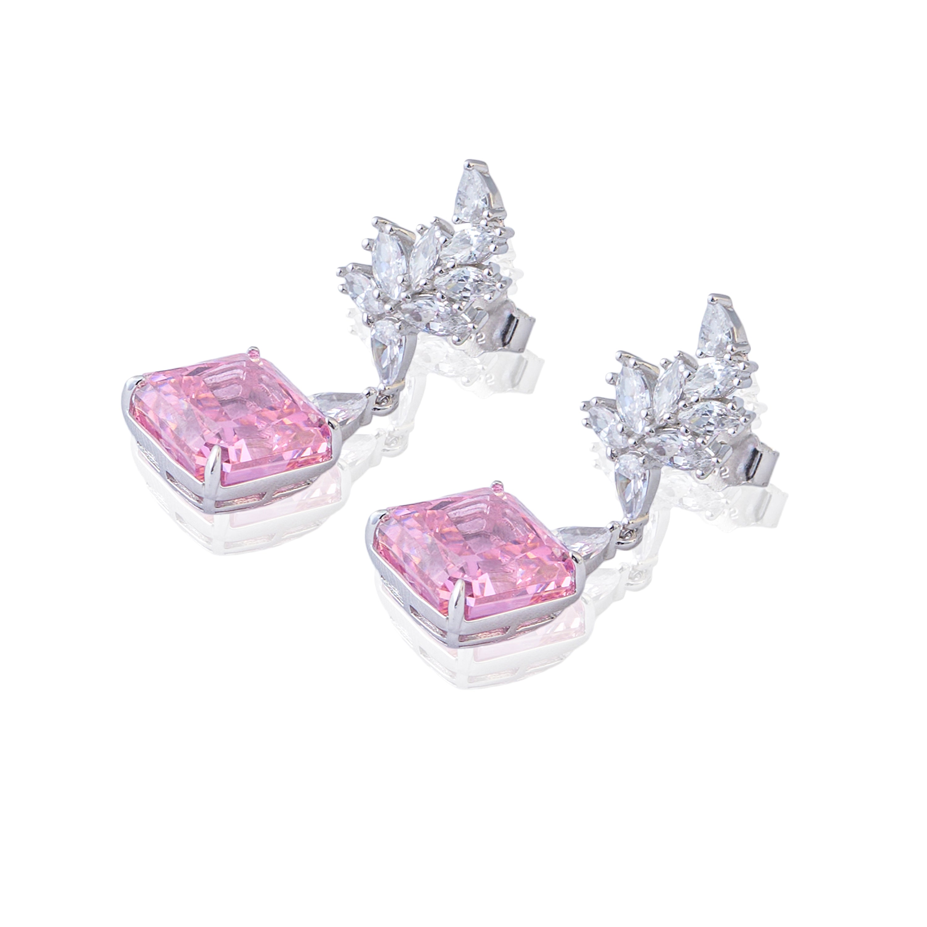 Rosy Radiance Earring
