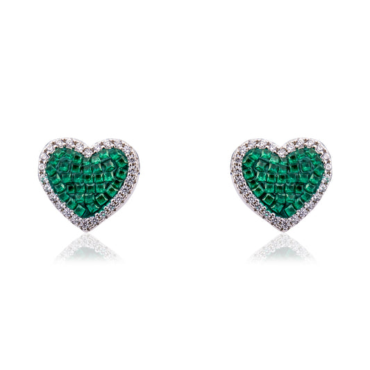 Emerald Embrace Stud