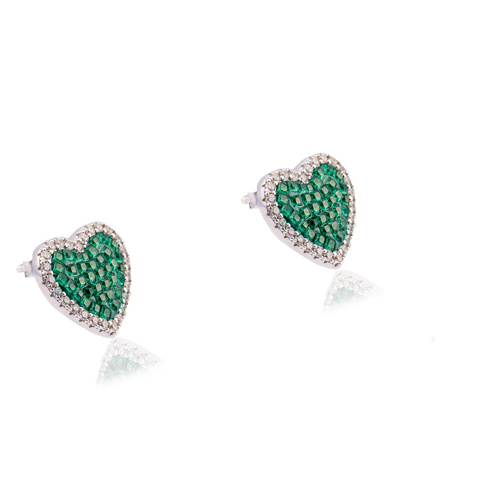 Emerald Embrace Stud