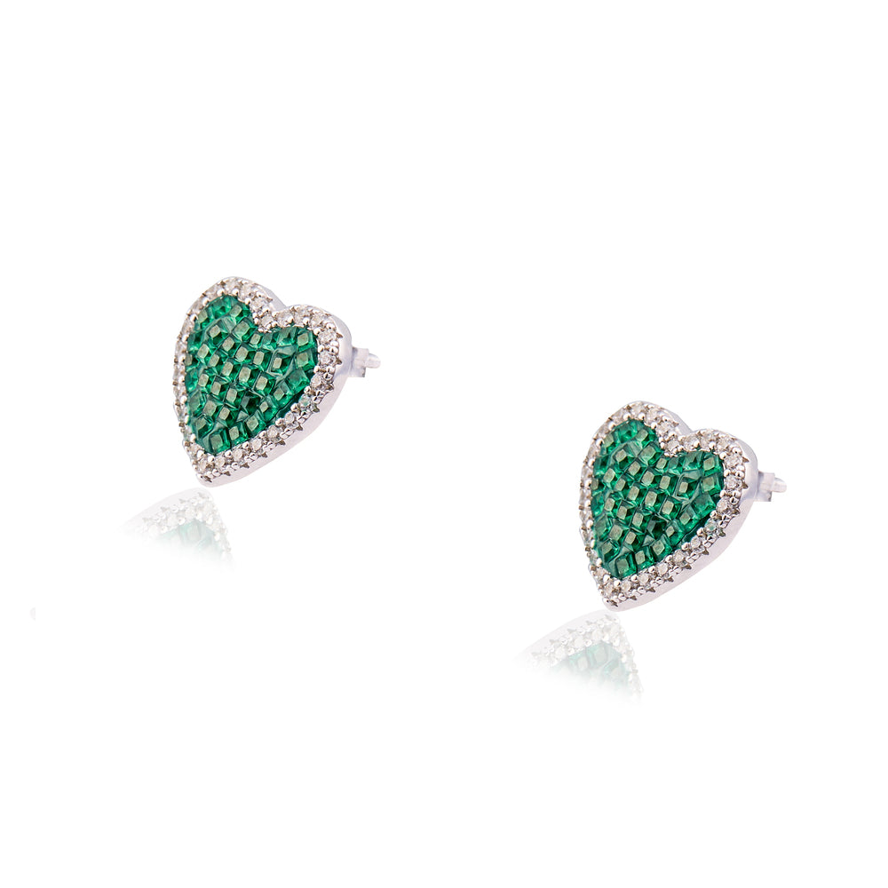 Emerald Embrace Stud