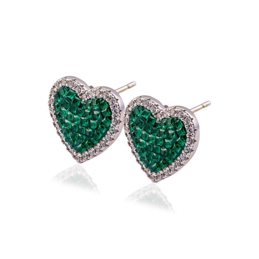 Emerald Embrace Stud