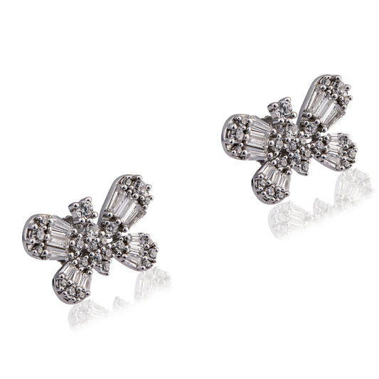 Butterfly Charm Stud