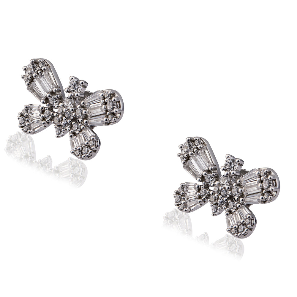 Butterfly Charm Stud
