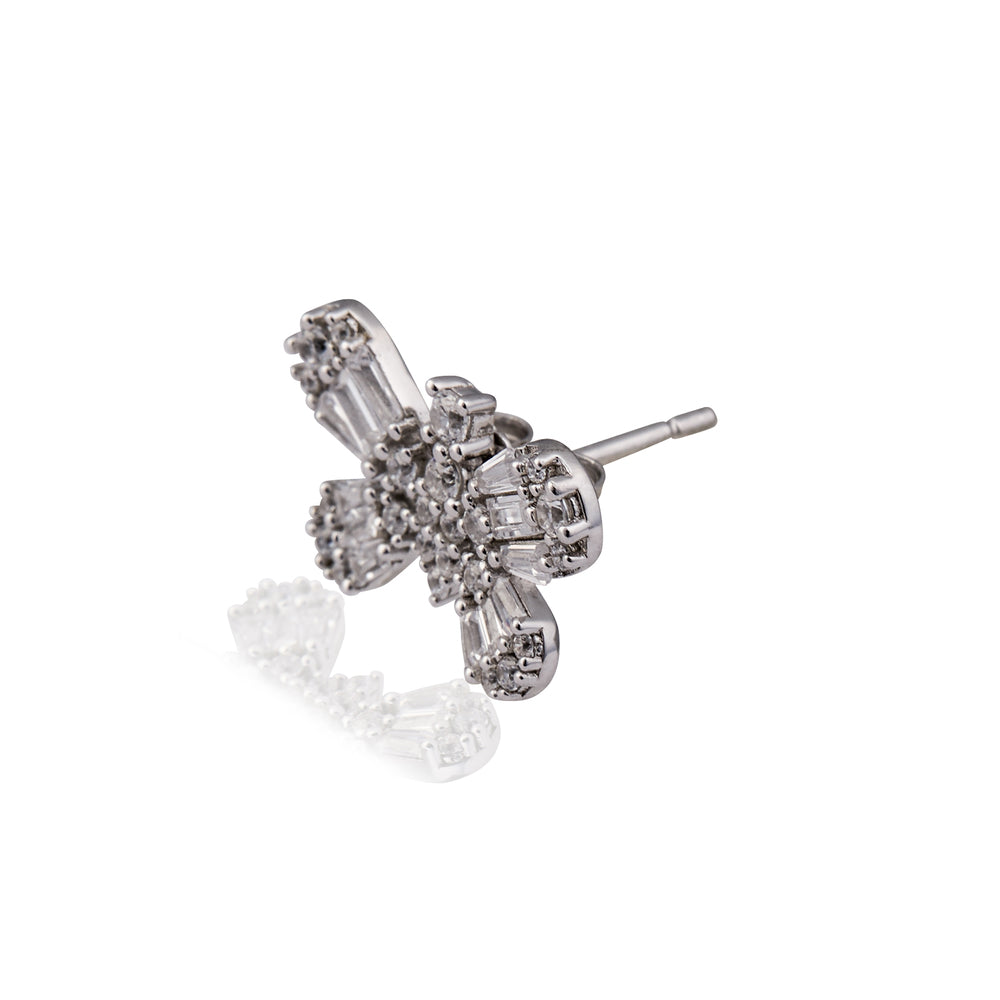 Butterfly Charm Stud