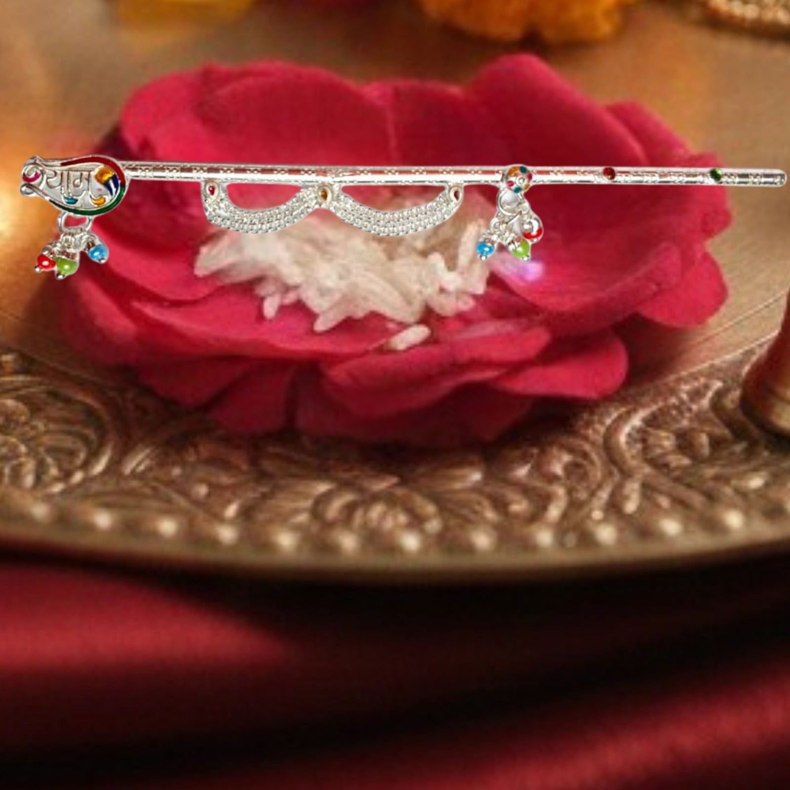 Shyam Signature Silver Flute