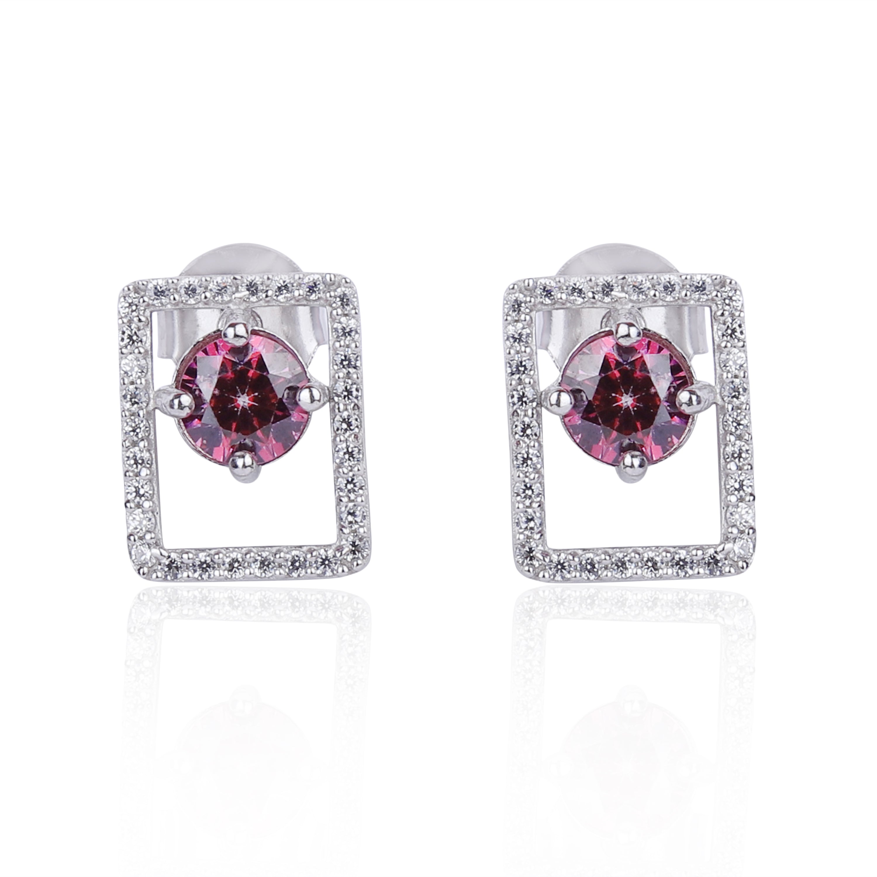 Ruby Charm Mangalsutra With Earring