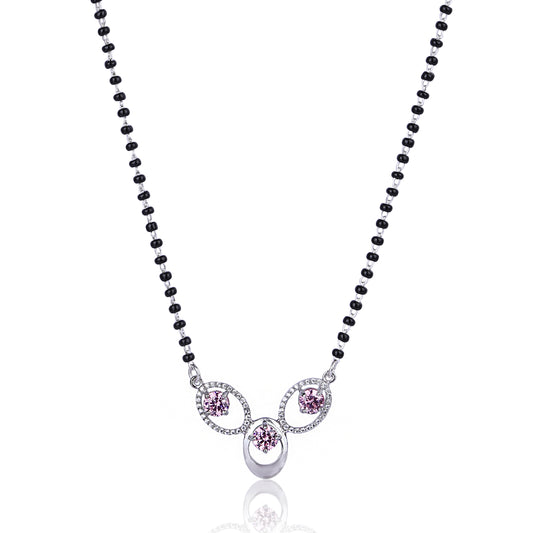 Pink Glow Mangalsutra