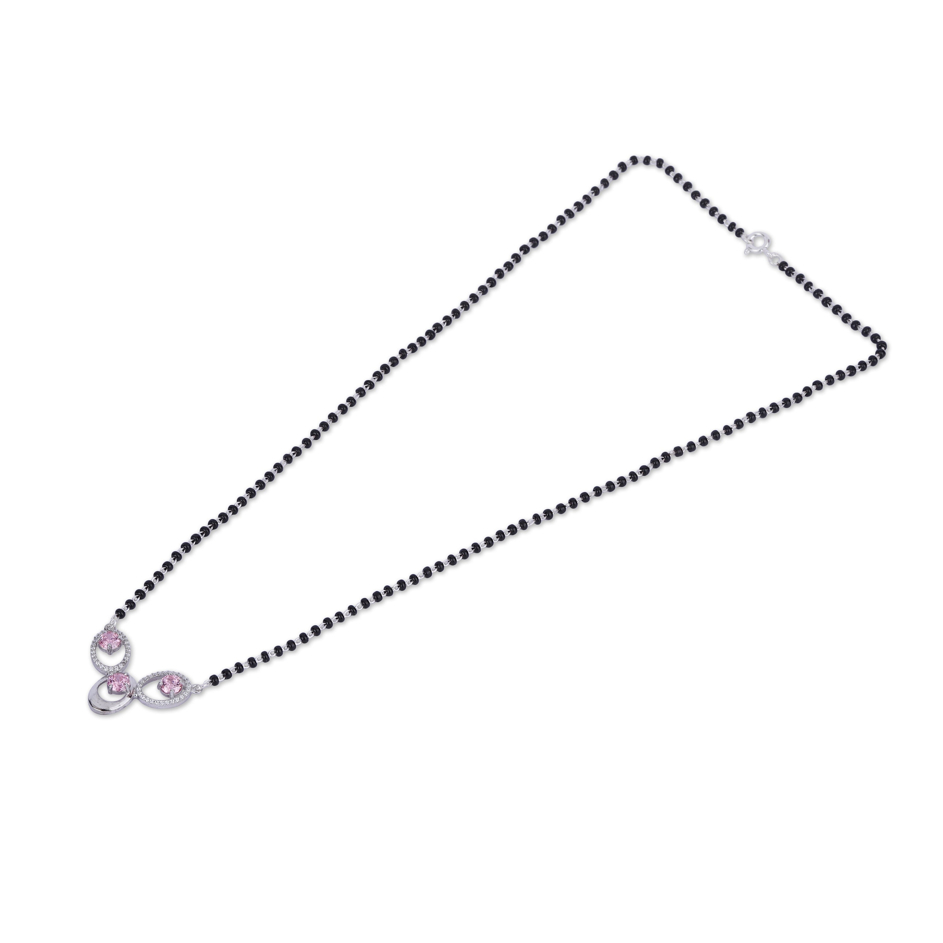 Pink Glow Mangalsutra