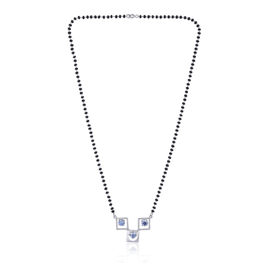 Blue Aura Mangalsutra