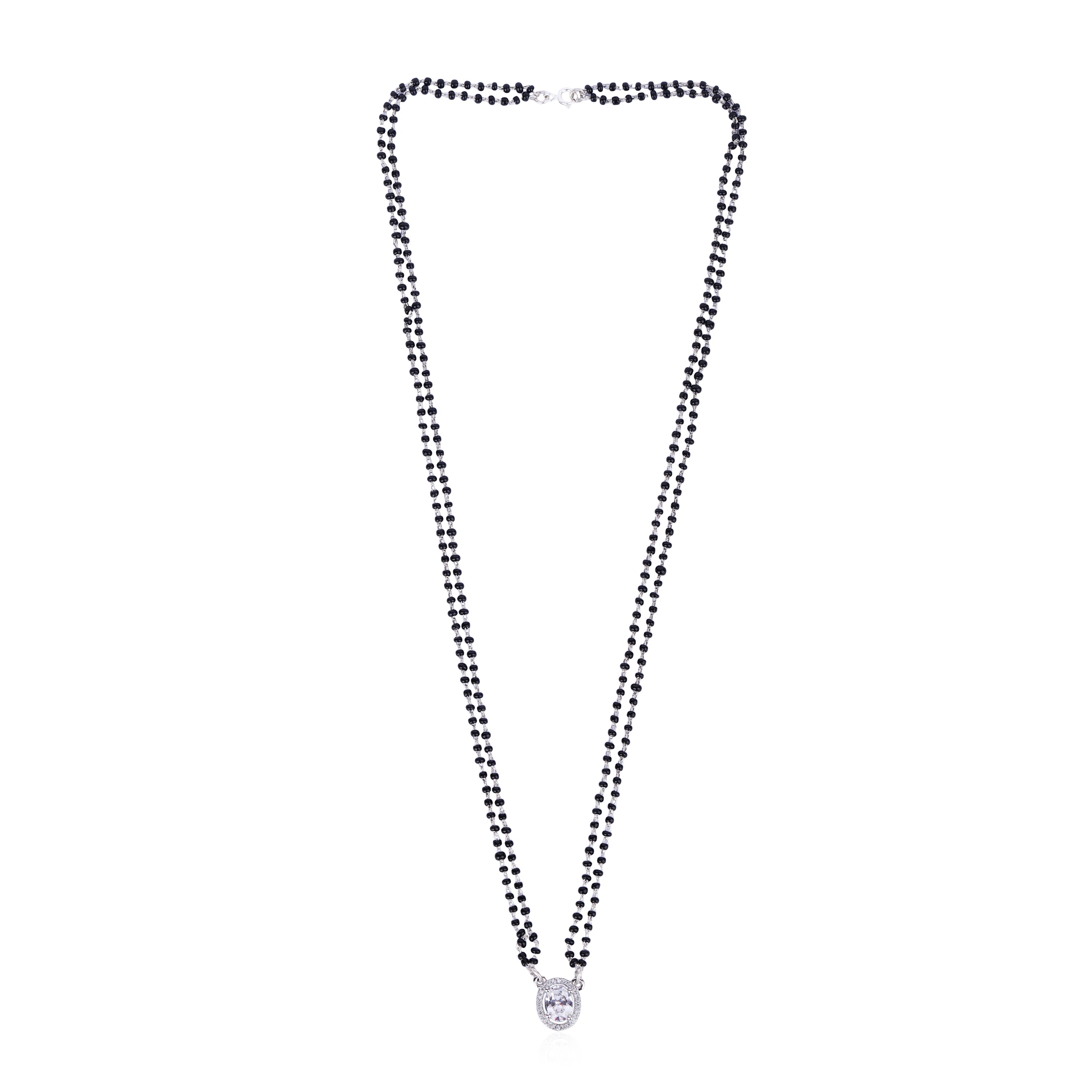 Classic Oval Spark Mangalsutra