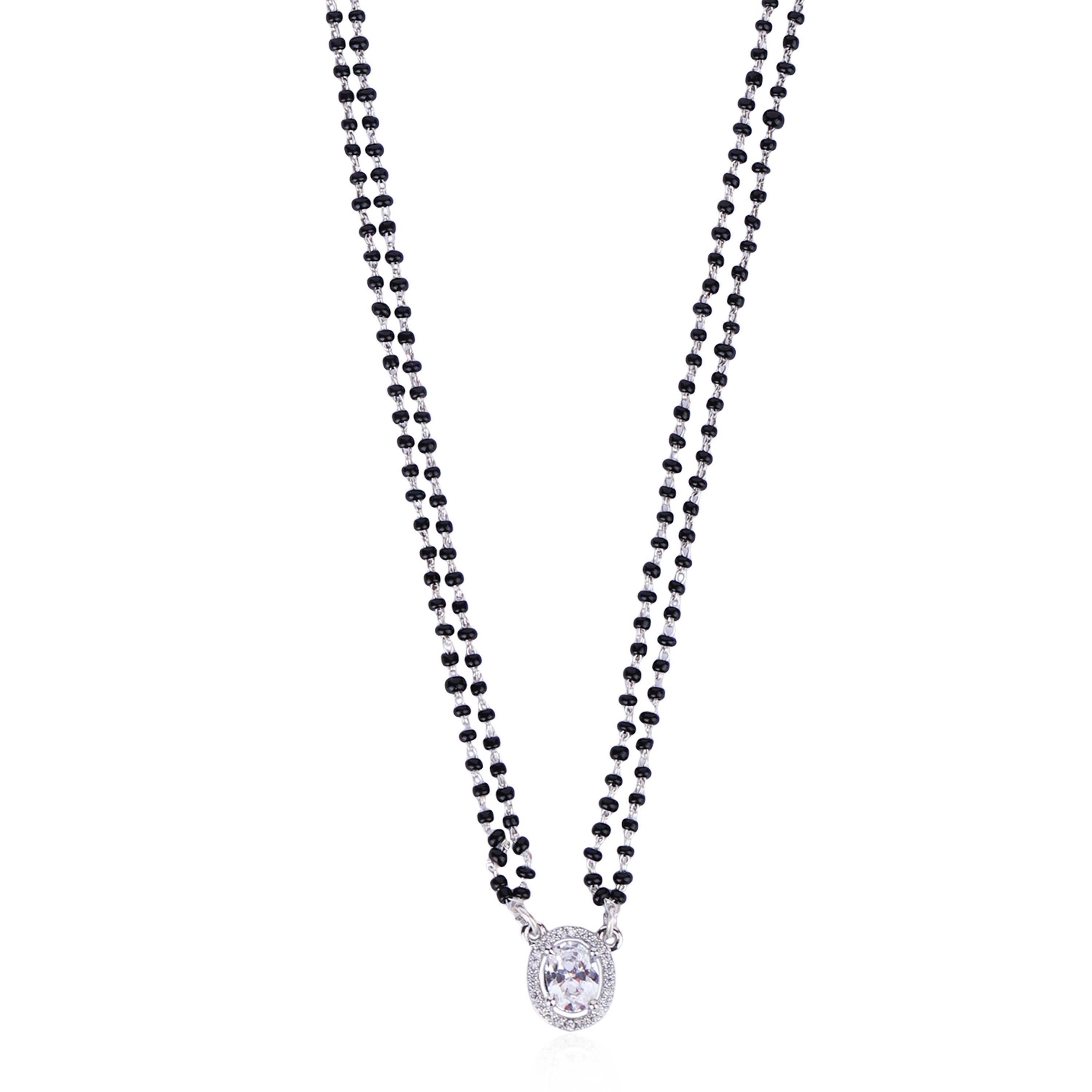 Classic Oval Spark Mangalsutra