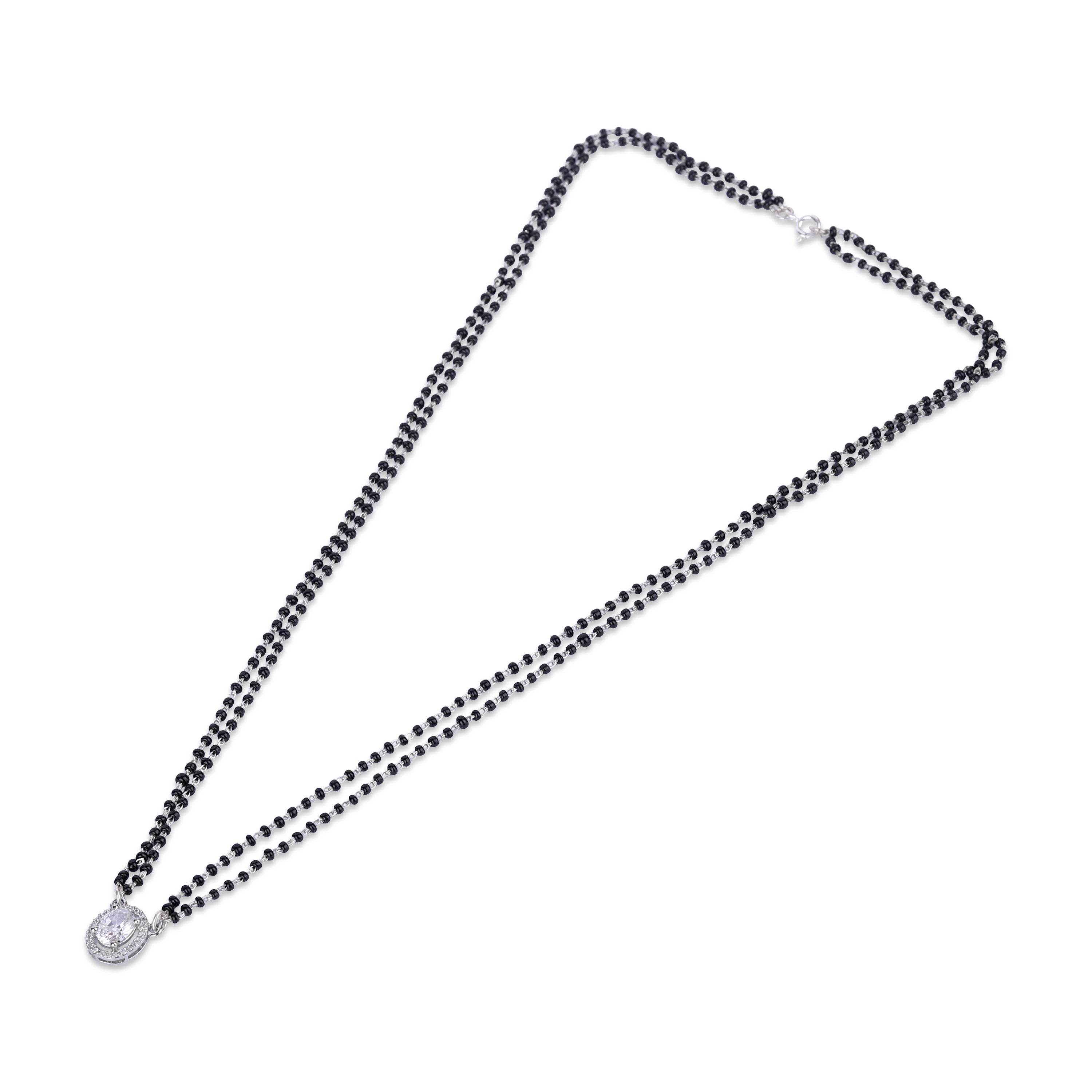 Classic Oval Spark Mangalsutra