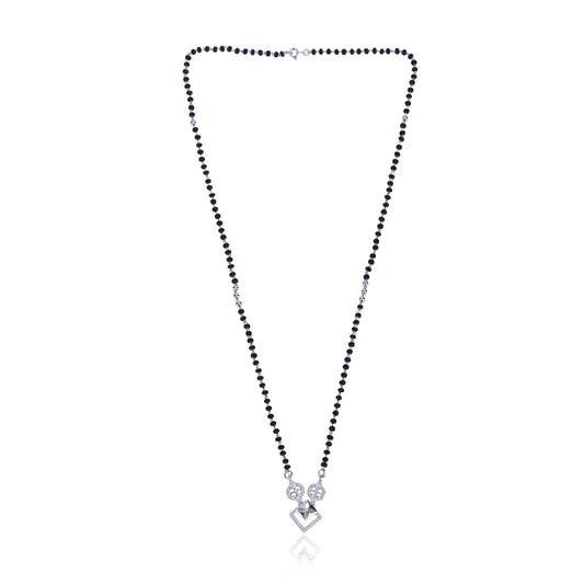 Floral Square Mangalsutra