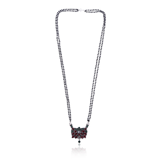 Crimson Bloom Mangalsutra