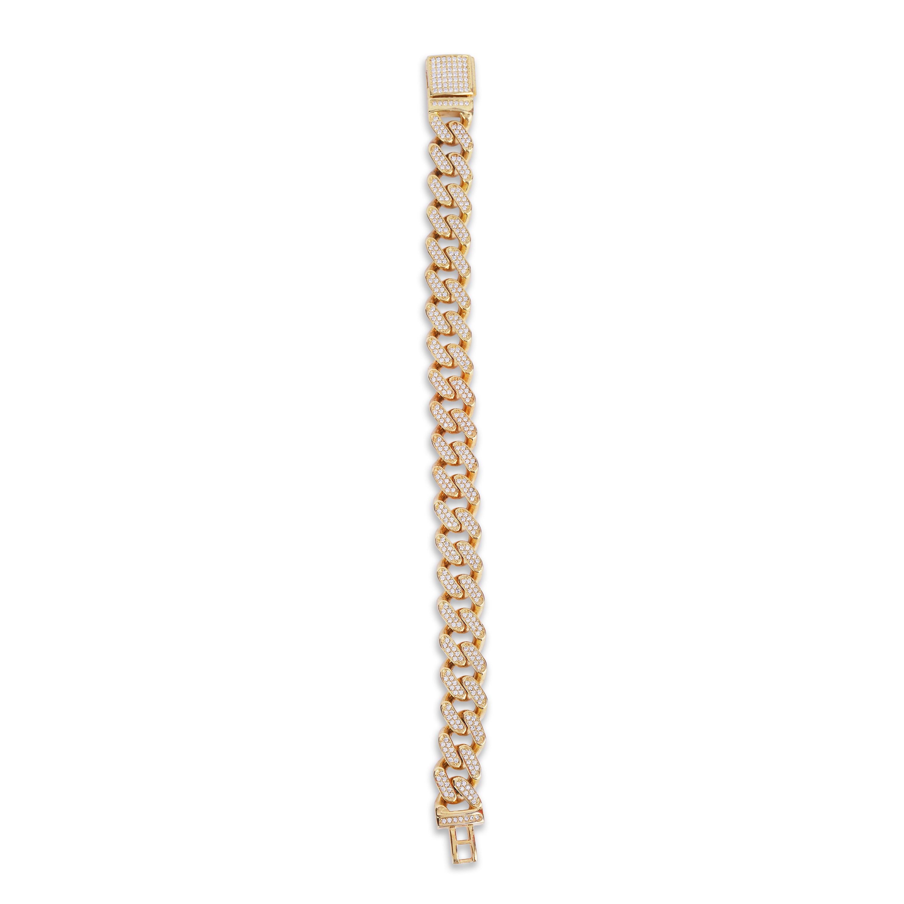 Golden Cuban Link Bracelet