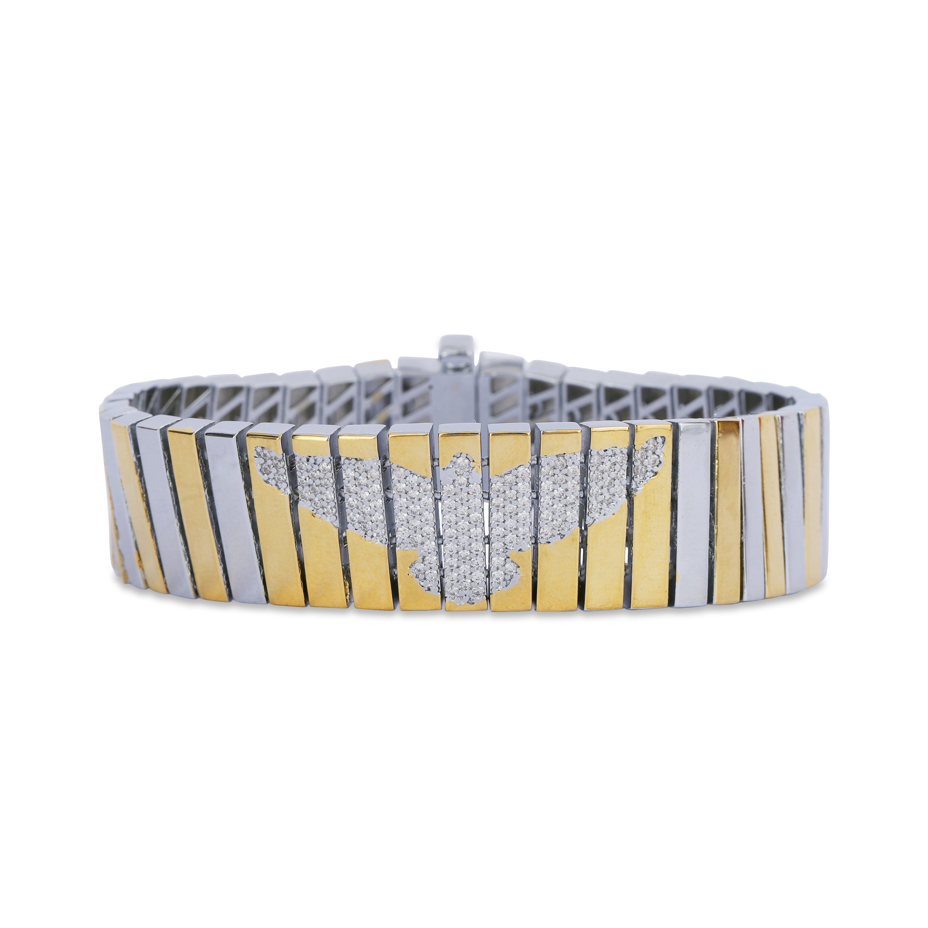 Eagle Emblem Bar Bracelet