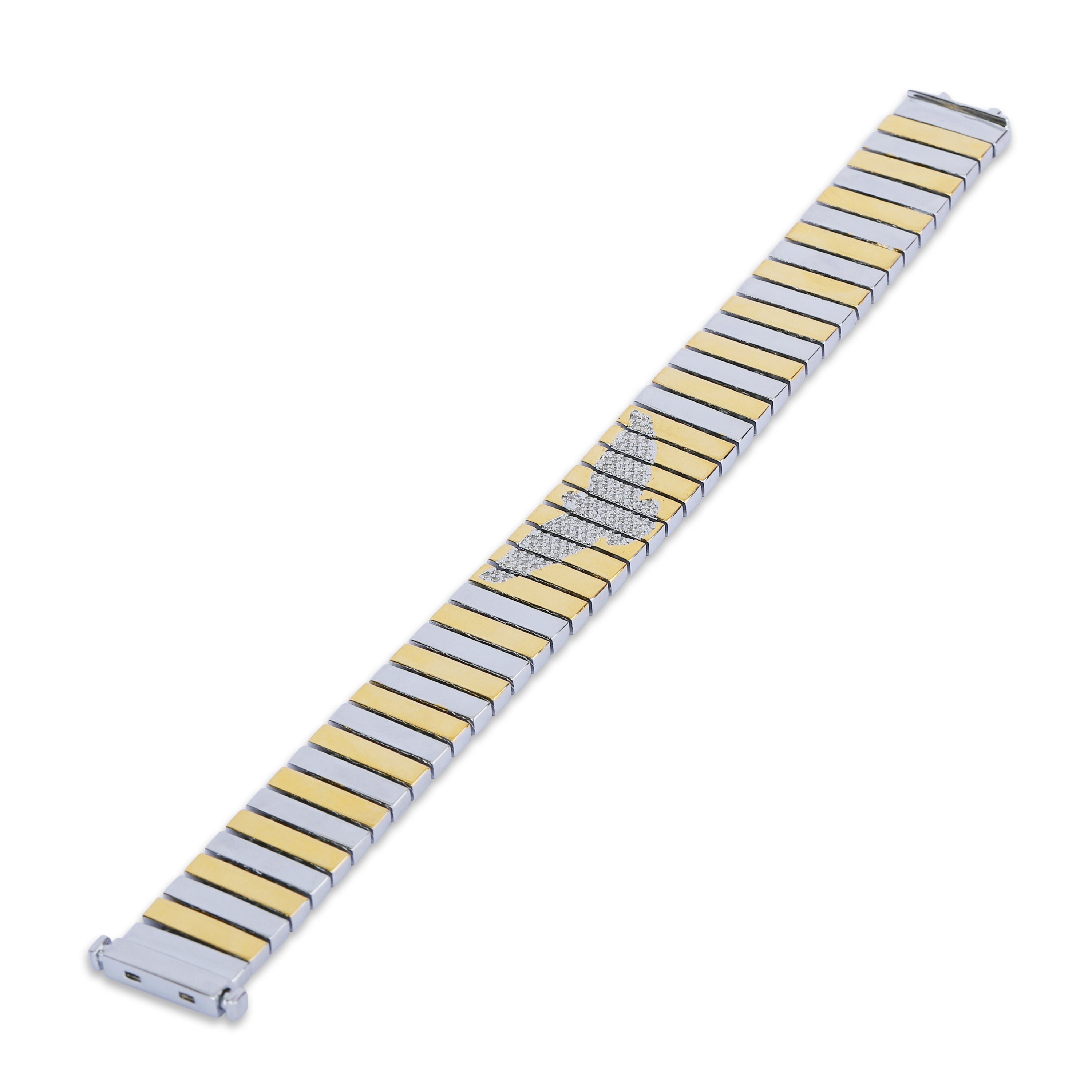 Eagle Emblem Bar Bracelet