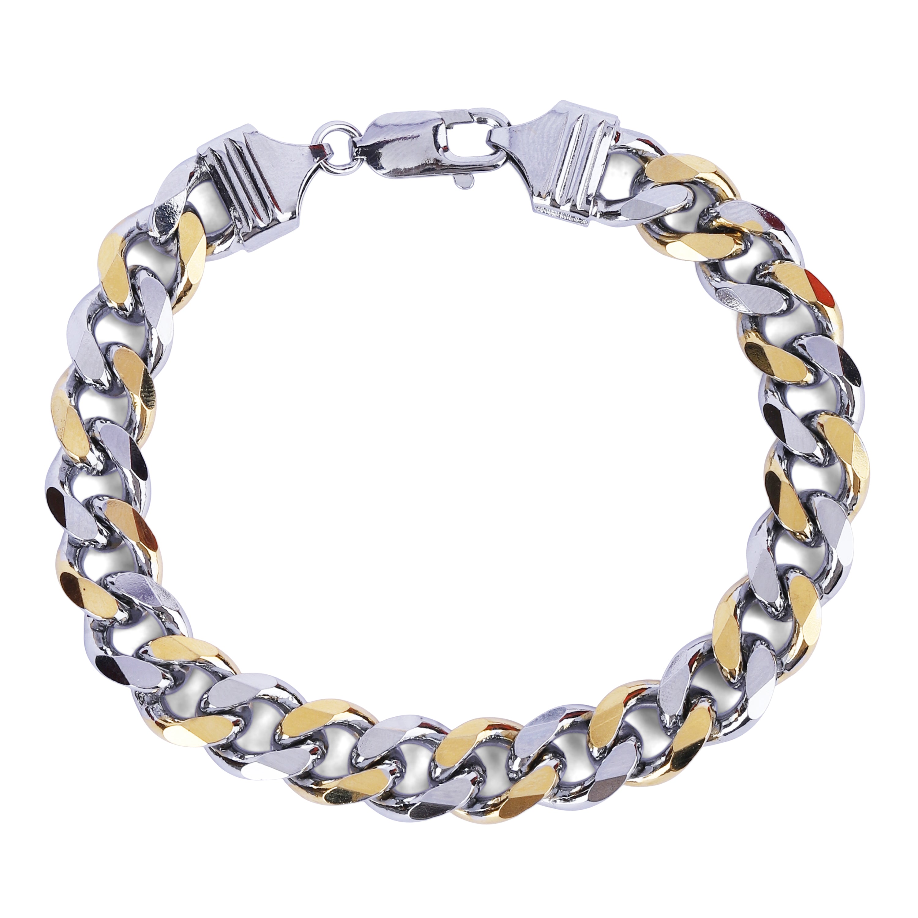 Silver-Gold Fusion Bracelet