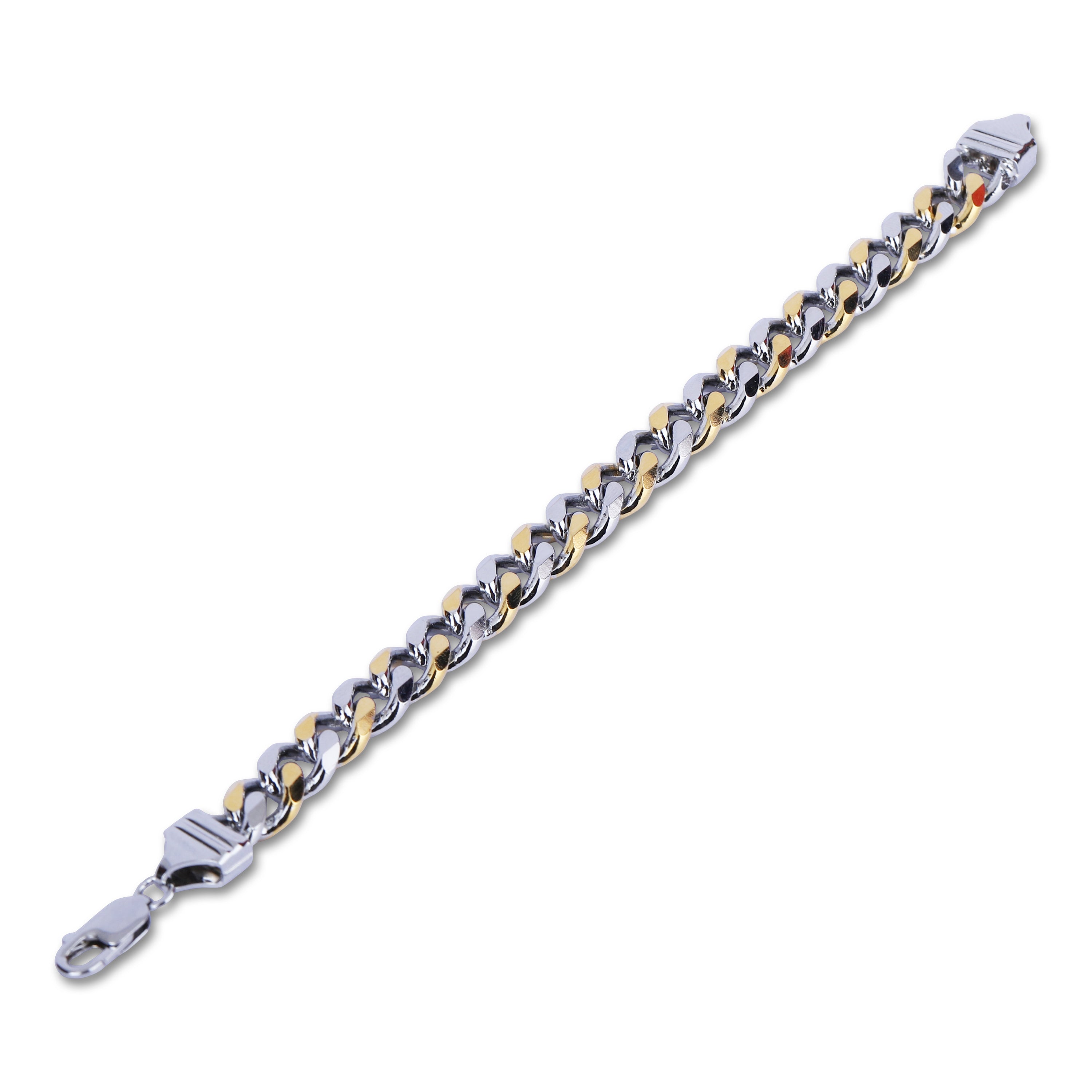 Silver-Gold Fusion Bracelet